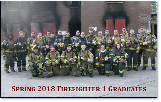 2018 Firefighter I Graduates